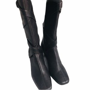 New Nurture Dark Brown leather boots